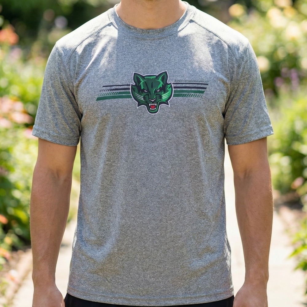 Rivalry Threads Binghamton Bearcats Mens Performance T-Shirt Heather Gray M